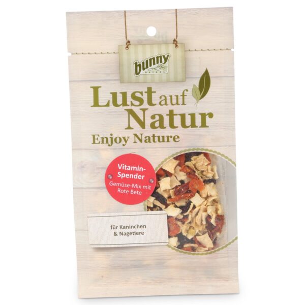 Bunny Lust auf Natur VITAMIN-SPENDER zeleninová směs s červenou řepou 50 g