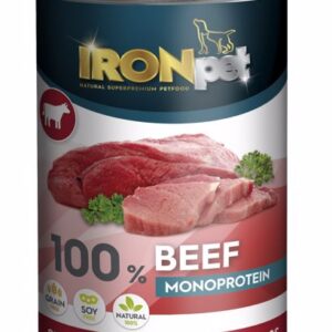 IRONpet BEEF 100% Monoprotein 400g Hovězí