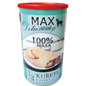 MAX deluxe 3/4 KUŘETE s játry 1200g