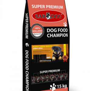 Bardog Super premiové granule Puppy Large Breed 28/16 15 kg