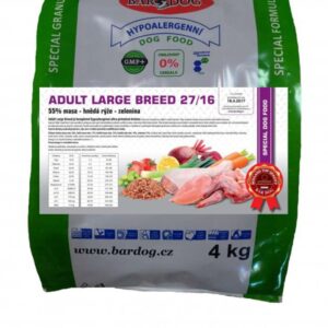 Hypoalergenní granule Adult Large Breed 27/16 4 kg