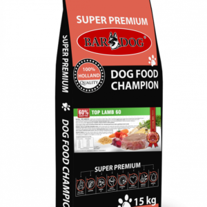 Bardog Lisované granule za studena Top Lamb 60 15 kg