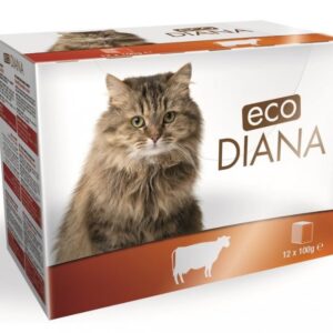 Diana eco kapsičky hovězí kousky v omáčce 12x100g
