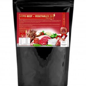Bardog Lisované granule za studena HYPO BEEF – VEGETABLES 50 1 kg