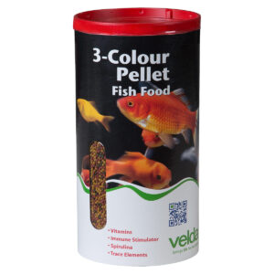 Velda 3-Colour Pellet Food 1250 ml