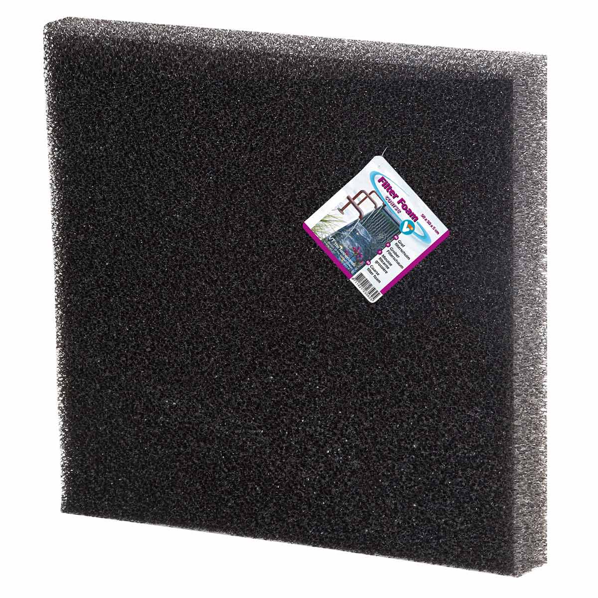Velda VT filtrační pěna černá 50*50*5 cm