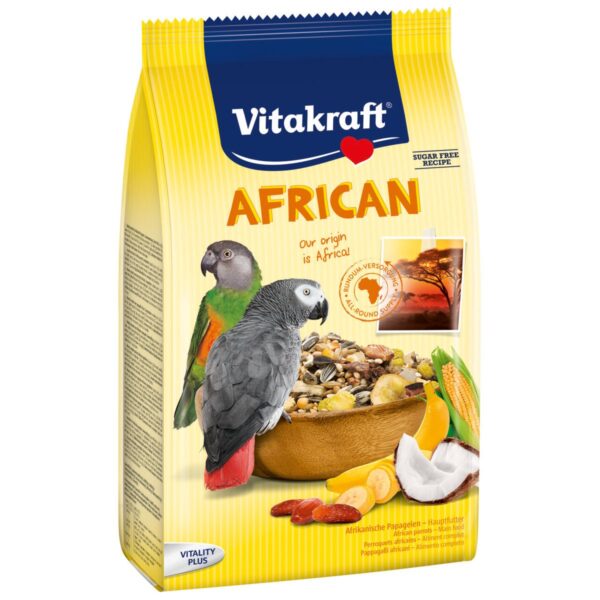 Vitakraft African hlavní krmivo pro africké papoušky 5× 750 g