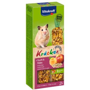 Vitakraft Kräcker® ovoce a vločky 10× 2 ks