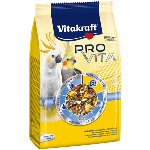 Vitakraft Pro Vita pro velké papoušky 5× 750 g