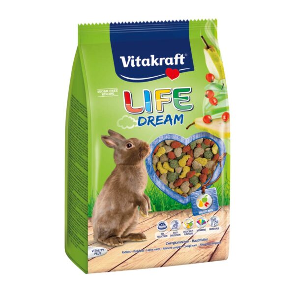 Vitakraft LIFE Dream pro zakrslé králíky 2× 1