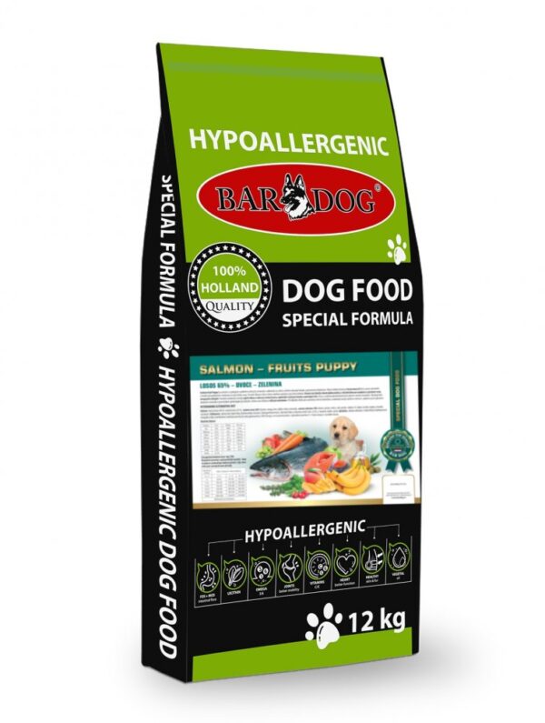 Bardog Salmon Fruits Puppy 12 kg